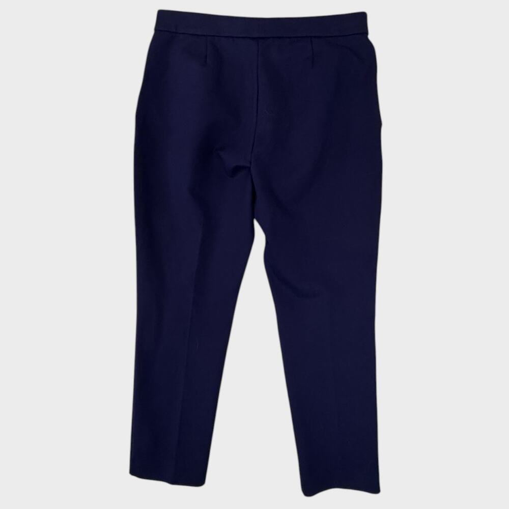 Susan Graver Tailored Navy Blue Medium Petite MP Pants Rayon Nylon Spandex - Picture 4 of 10